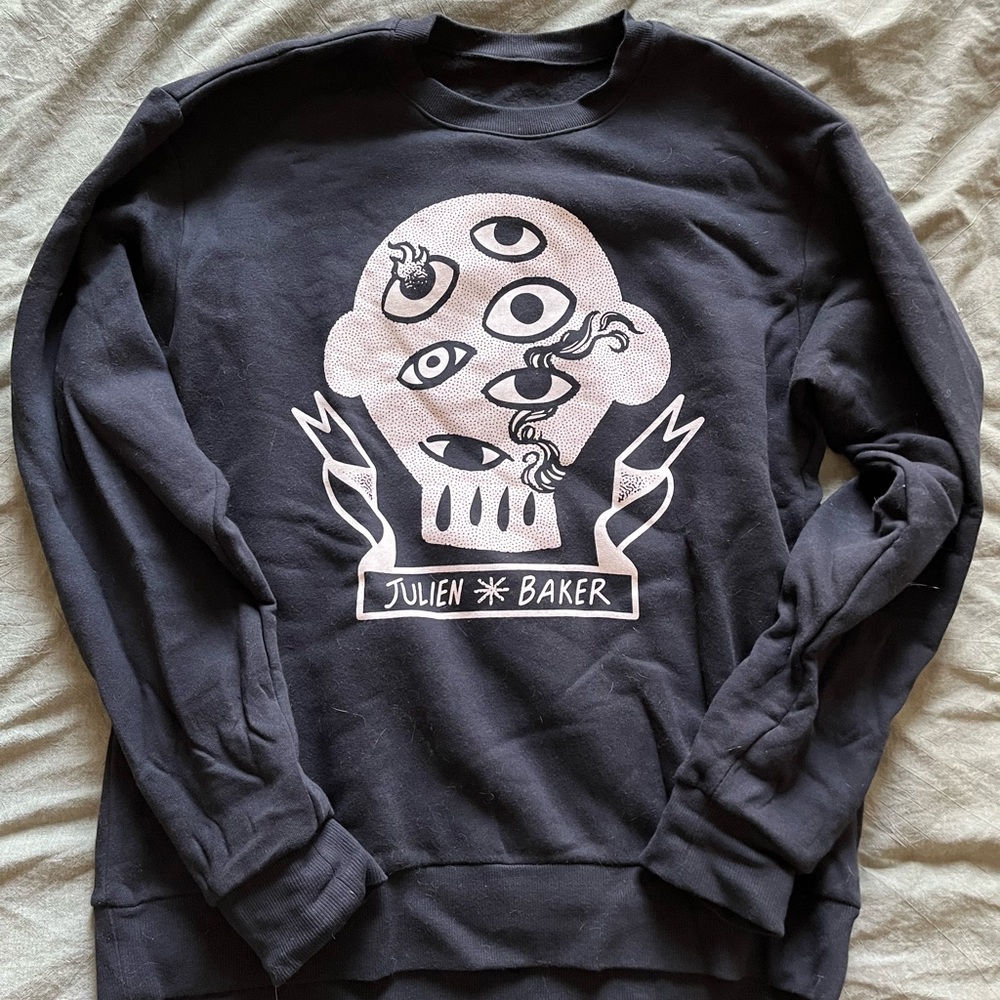 Julien Baker lightweight cotton crewneck sweater